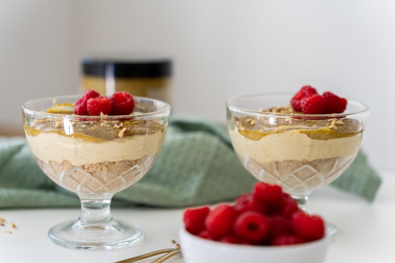Pistáciový cheesecake do pohára