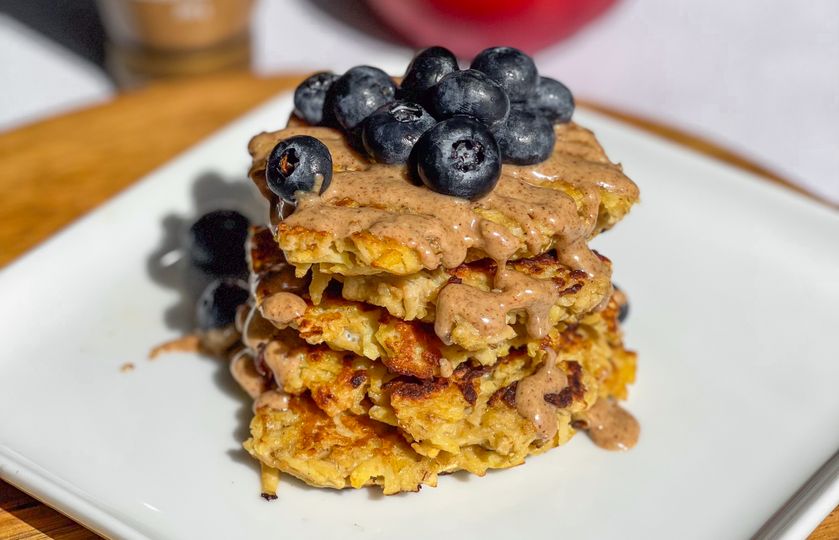 Jablečné lívance ze tří surovin