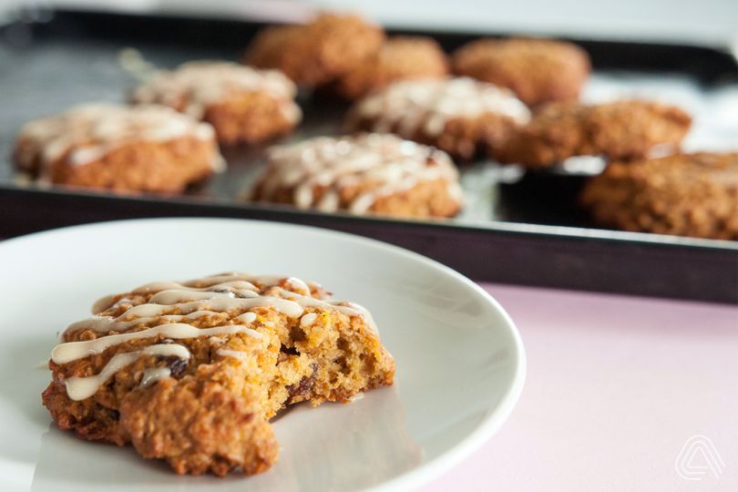 Zdravé mrkvové sušenky z ovesných vloček