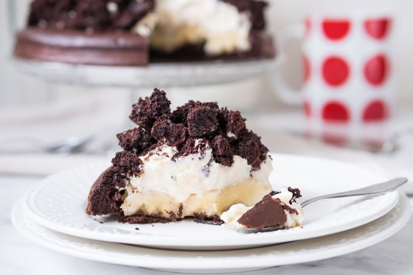 Fitness deser krecika z twarogiem i białkiem