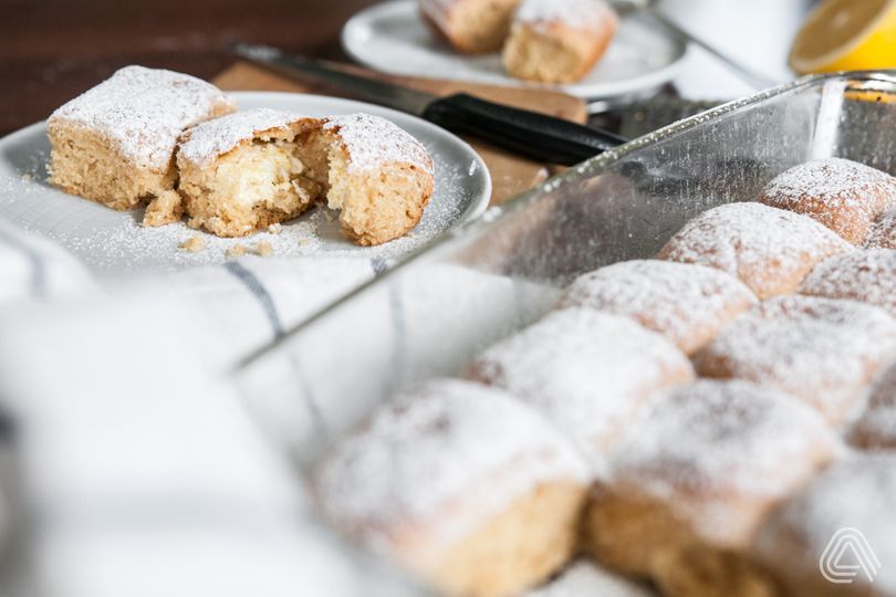 Kynuté buchty s tvarohem