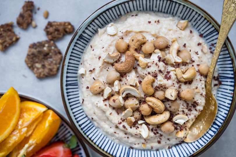 Proteinový hummus nasladko