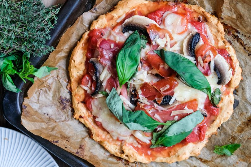 Hříšně dobrá proteinová pizza