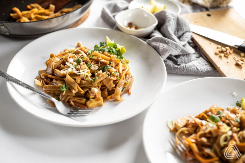 Pad thai s tofu