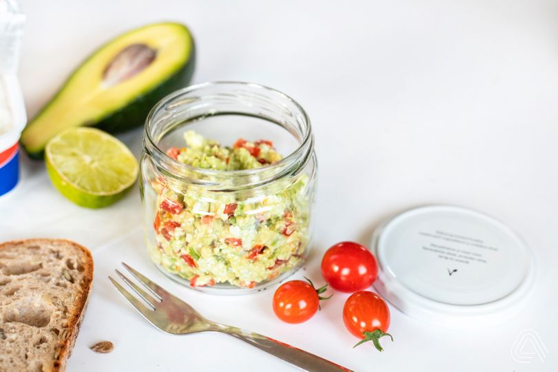 Avokádókrém túróval