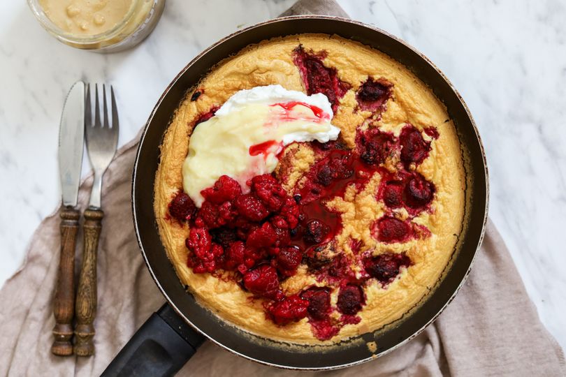 Dutch Baby palačinka v troubě