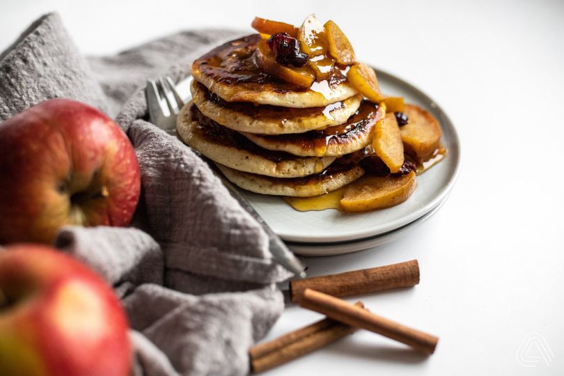 Proteinové cinnamon roll lívance, které vám krásně provoní byt