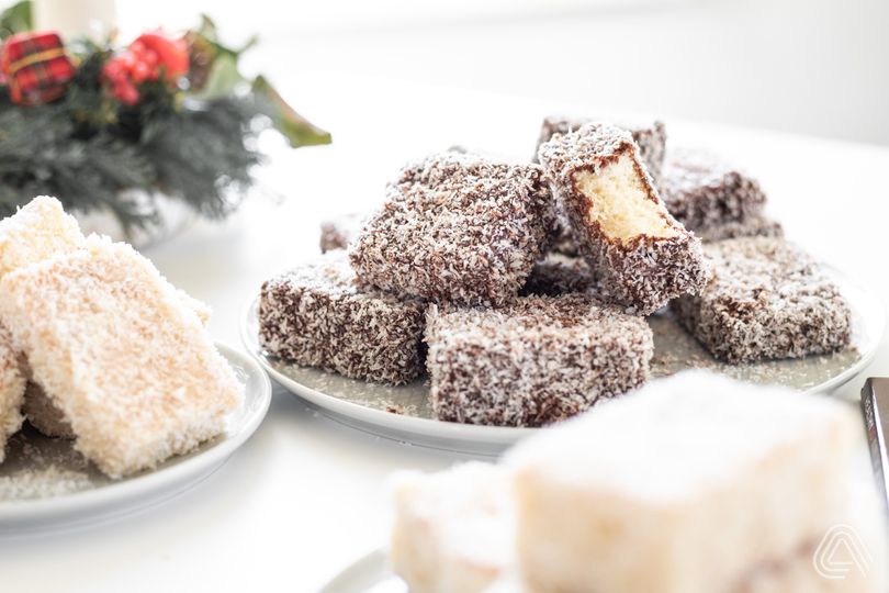 Vánoční kokosoví ježci