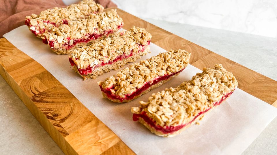 Homemade Cereal Bar with Fruit