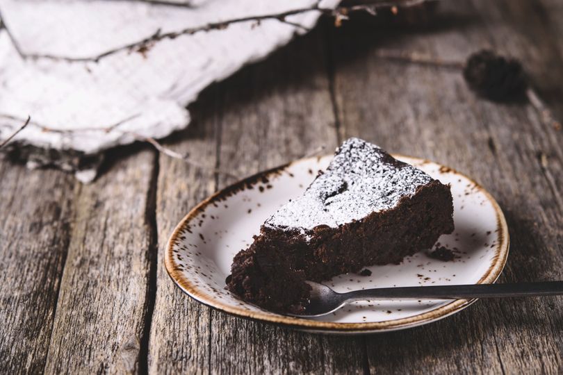 Kladdkaka: szwedzkie ciasto czekoladowe