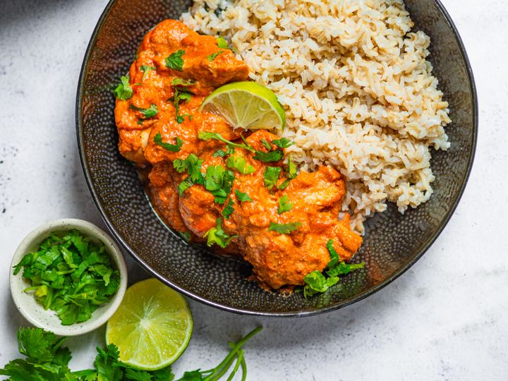 Kuřecí tikka masala s rýží