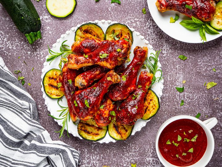 BBQ kuřecí paličky