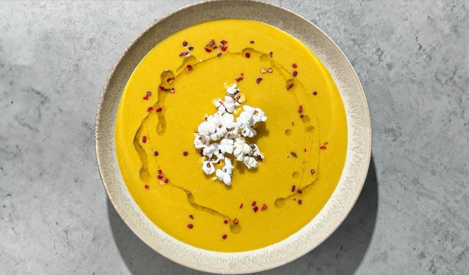 Kukuřičný krém s kokosovým mlékem