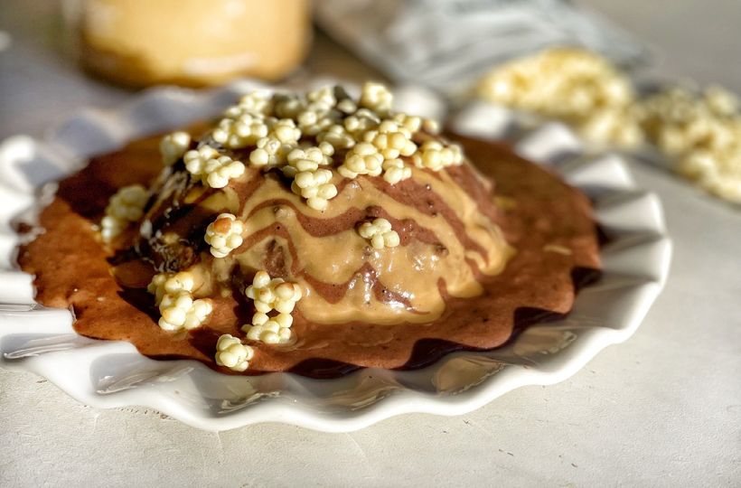 Minutová rýžová kaše trochu jinak  - nepečený čokoládový dezert