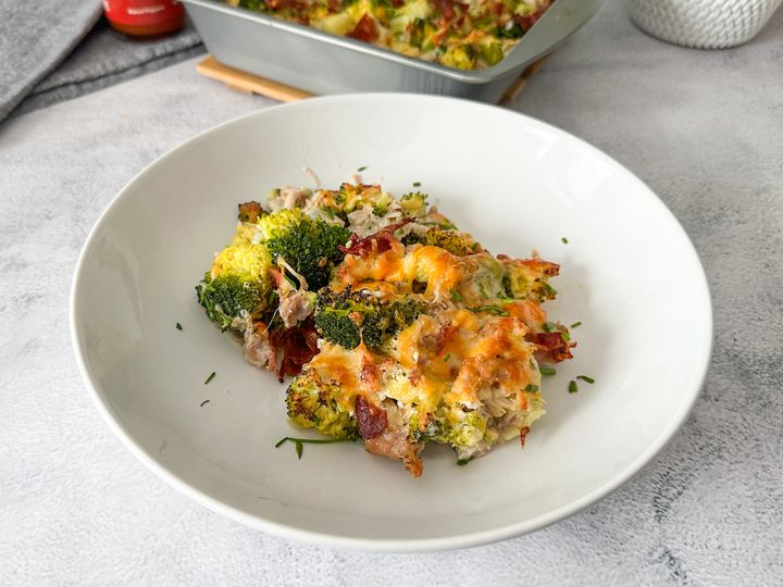 Chicken Broccoli Cheese Bake