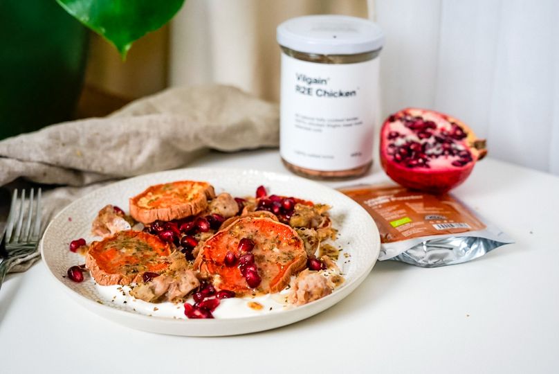 Bowl s batáty a kuřecím masem