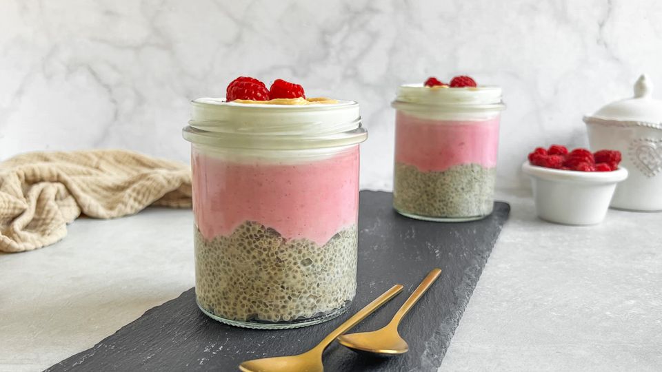 Raspberry Chia Pudding