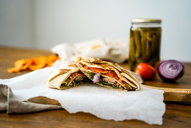 Homemade Chicken Crunchwrap