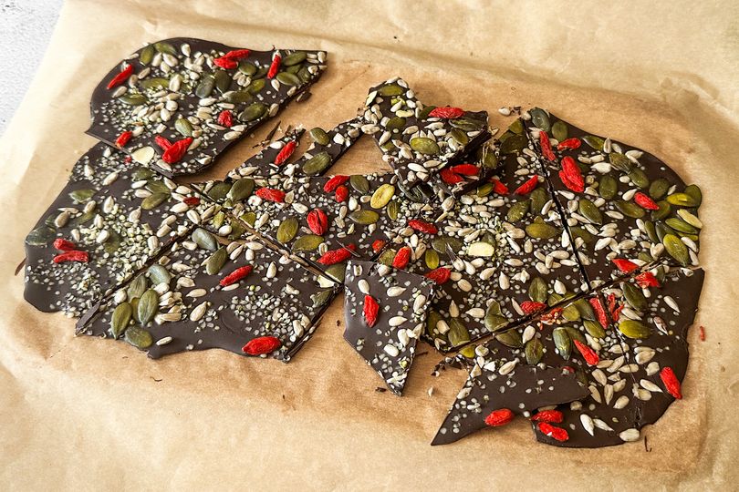 Super Seed Chocolate Bark