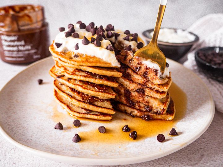 Banánové lívance z ovesných vloček