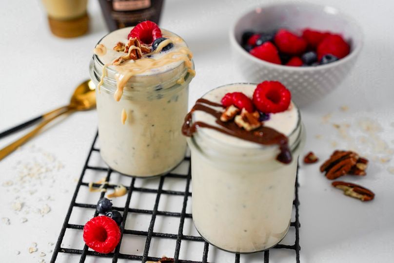 Salted Caramel Overnight Oats