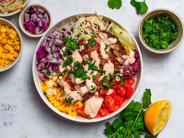 Chicken Poke Bowl