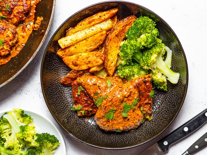 Kuřecí maso se smetanovou omáčkou