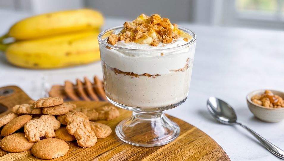 Banana protein cream