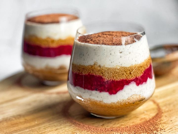 Himbeer-Tiramisu im Glas