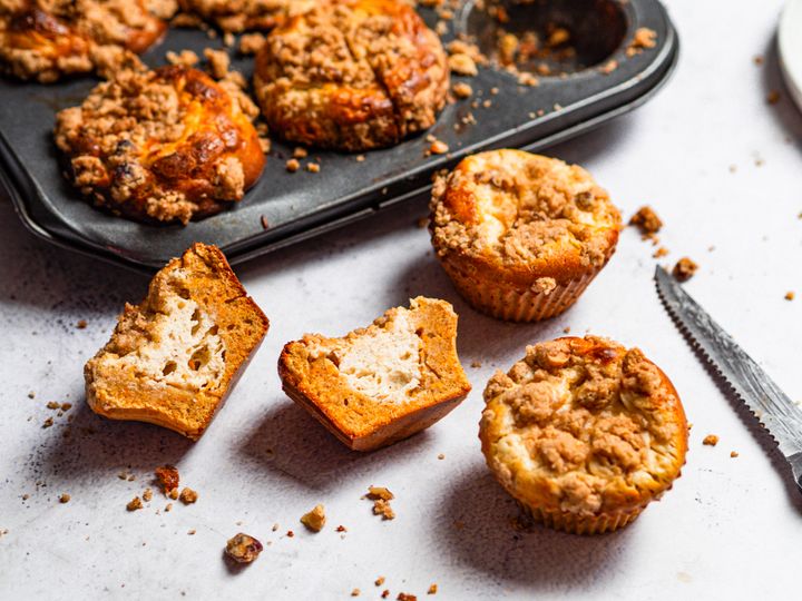 Mrkvové muffiny s tvarohovým krémem