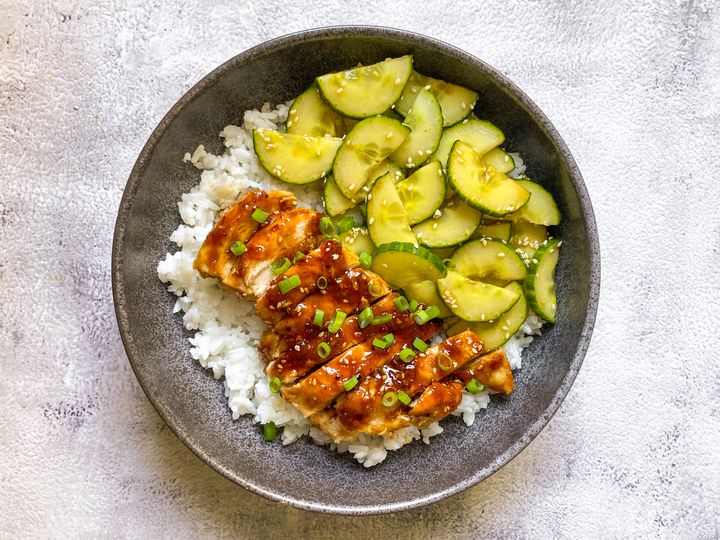 Asijské kuře s rýží