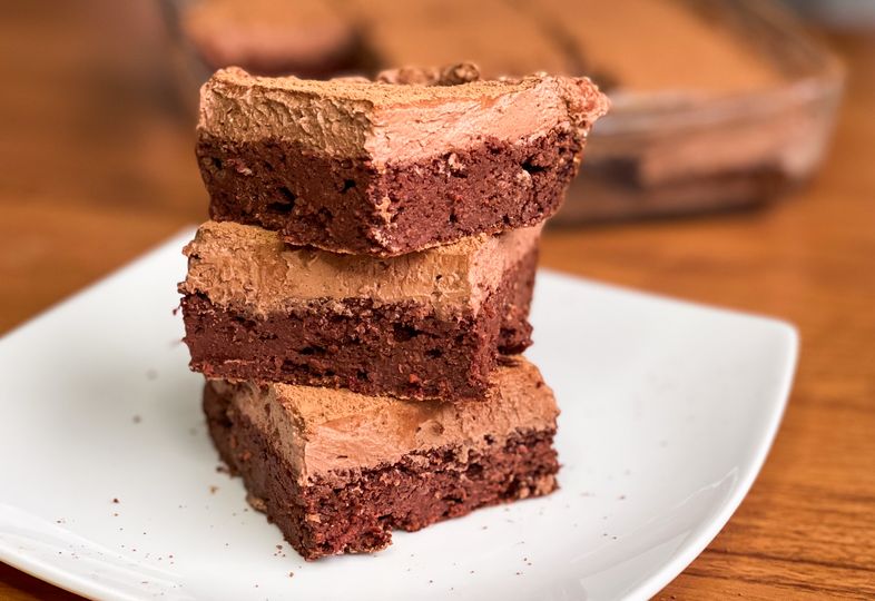 Brownies z červené řepy