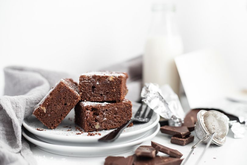 Luxusné bezlepkové čokoládové brownies