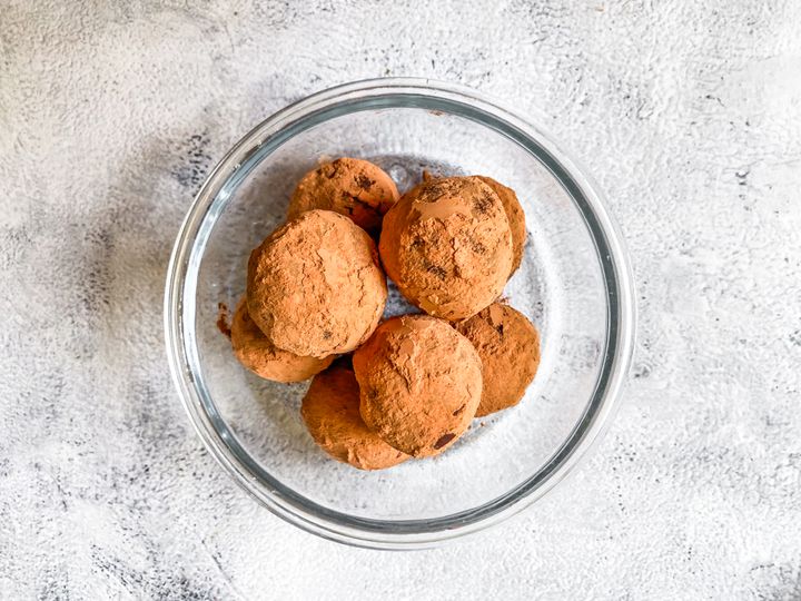 Trufe Tahini în ciocolată