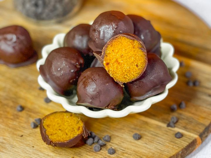 Sütőtökös trüffel