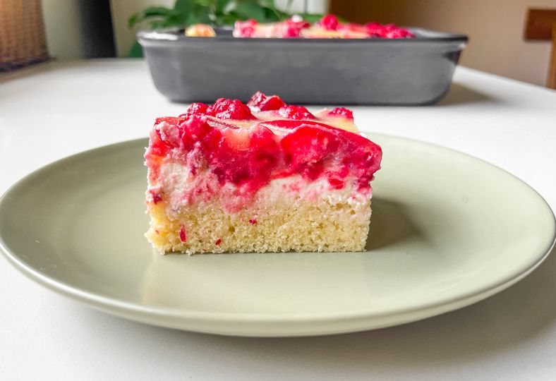 Protein Cake with Jelly