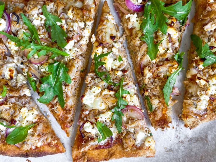Chicken Pesto Pinsa