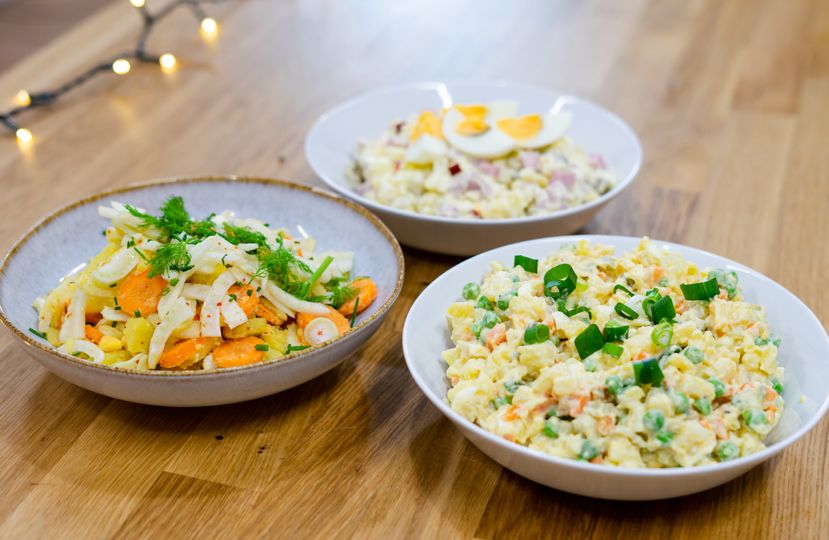 Kartoffelsalat 3x anders à la Aktin