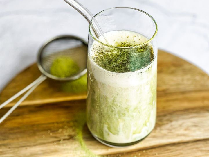Banana Matcha Latte