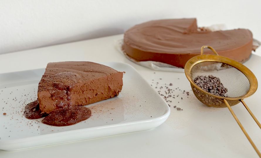 Čokoládová pěna z máslové dýně