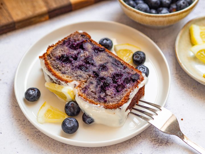 Chec cu lămâie și afine