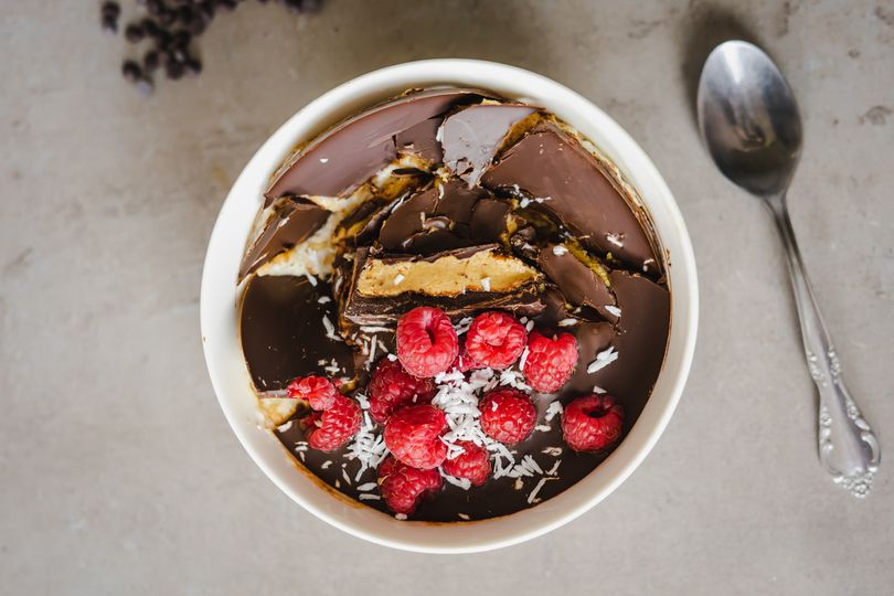 Trend Instagramu - Shell oats s čokoládovou krustou