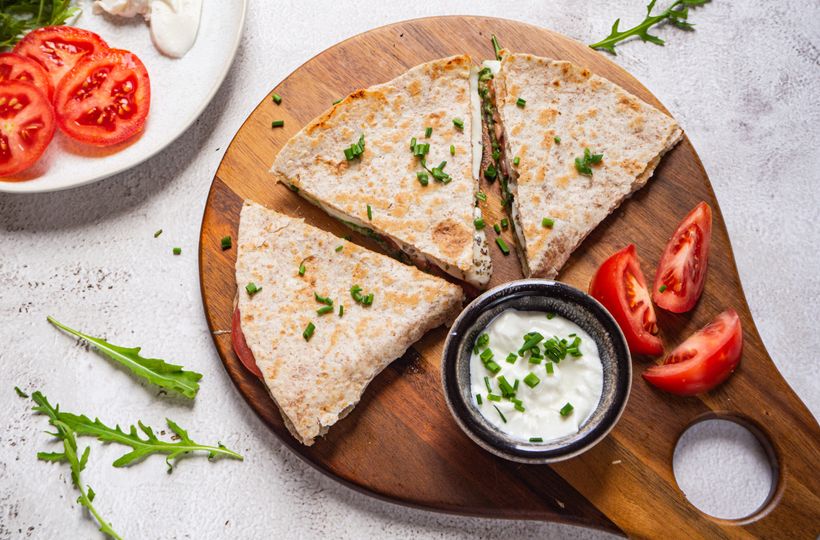 Caprese Quesadillas