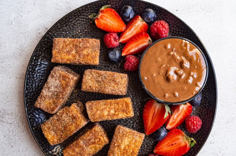 Churros z toastového chleba