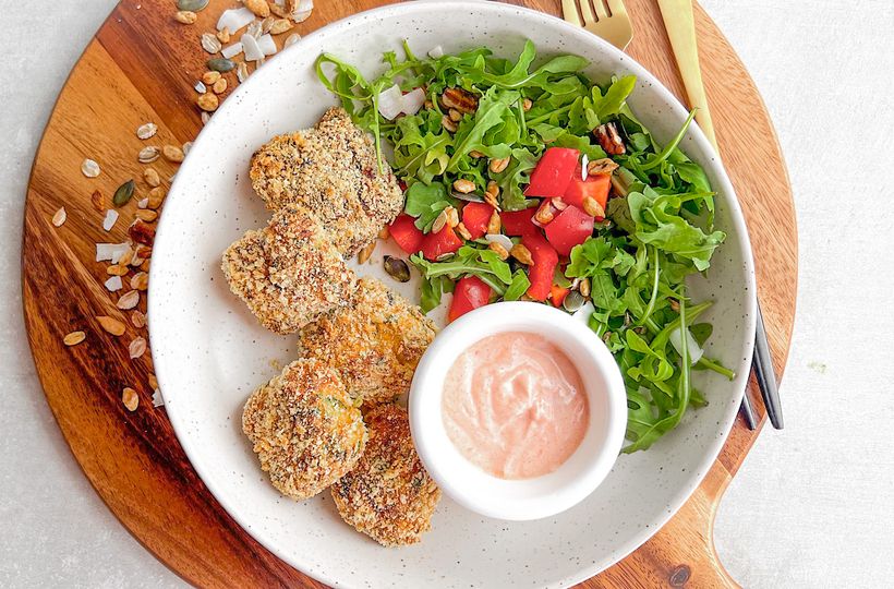 Bezlepkové cuketové nugetky z teplovzdušnej fritézy