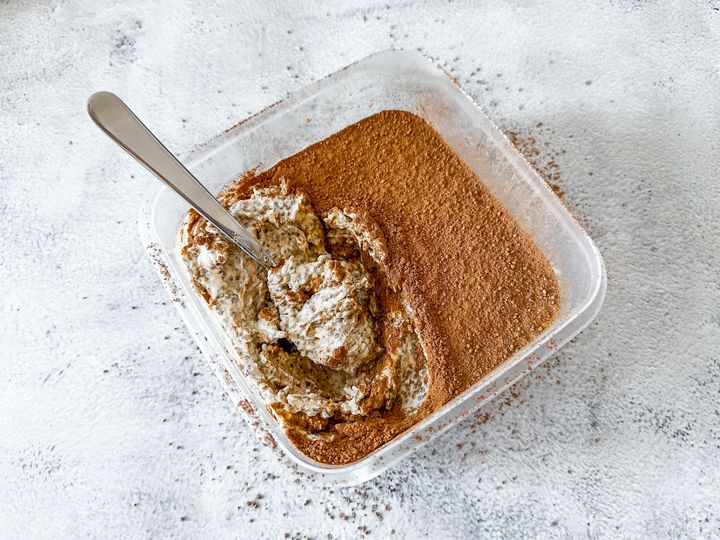 Tiramisu chia puding