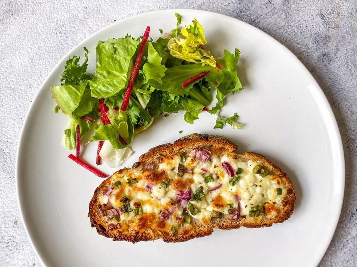 Cottage Cheese Toast sărat