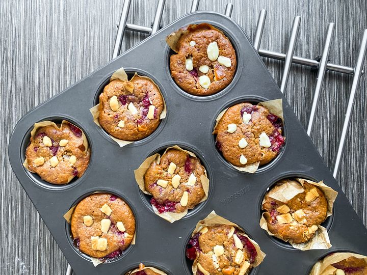 Nadýchané muffiny s ovocem