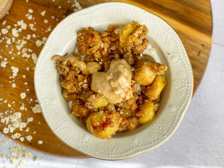 Hausgemachtes Bananen-Granola