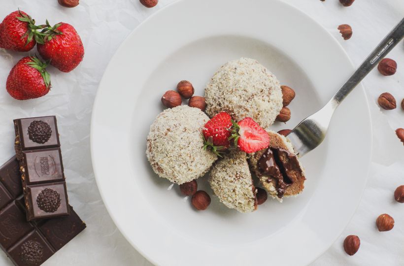 Ferrero-Rocher-Knödel